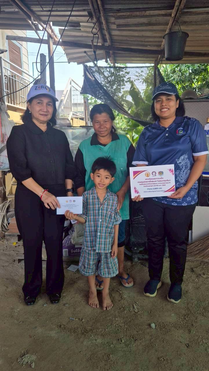 💜พช.บางบัวทอง ดำเนินการมอบทุนอุปการะเด็กกองทุนพัฒนาเด็กชนบท ในพระราชูปถัมภ์สมเด็จพระเด็จพระเทพรัตนราชสุดาฯ สยามบรมราชกุมารี ประจำปีงบประมาณ พ.ศ. 2569