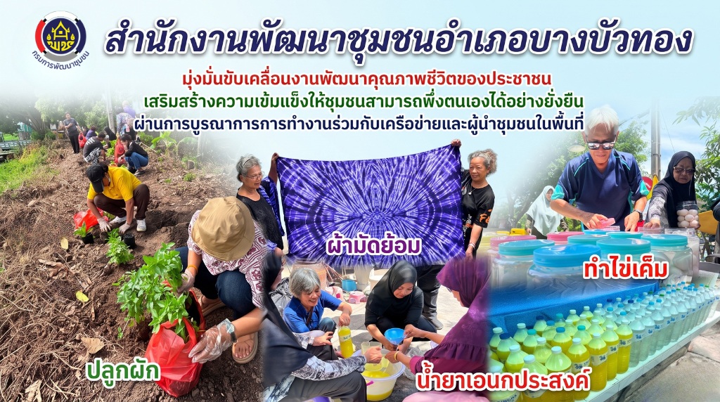 Best Practice ของสพอ.บางบัวทอง ผลงานรอบเดือนสิงหาคม 2569